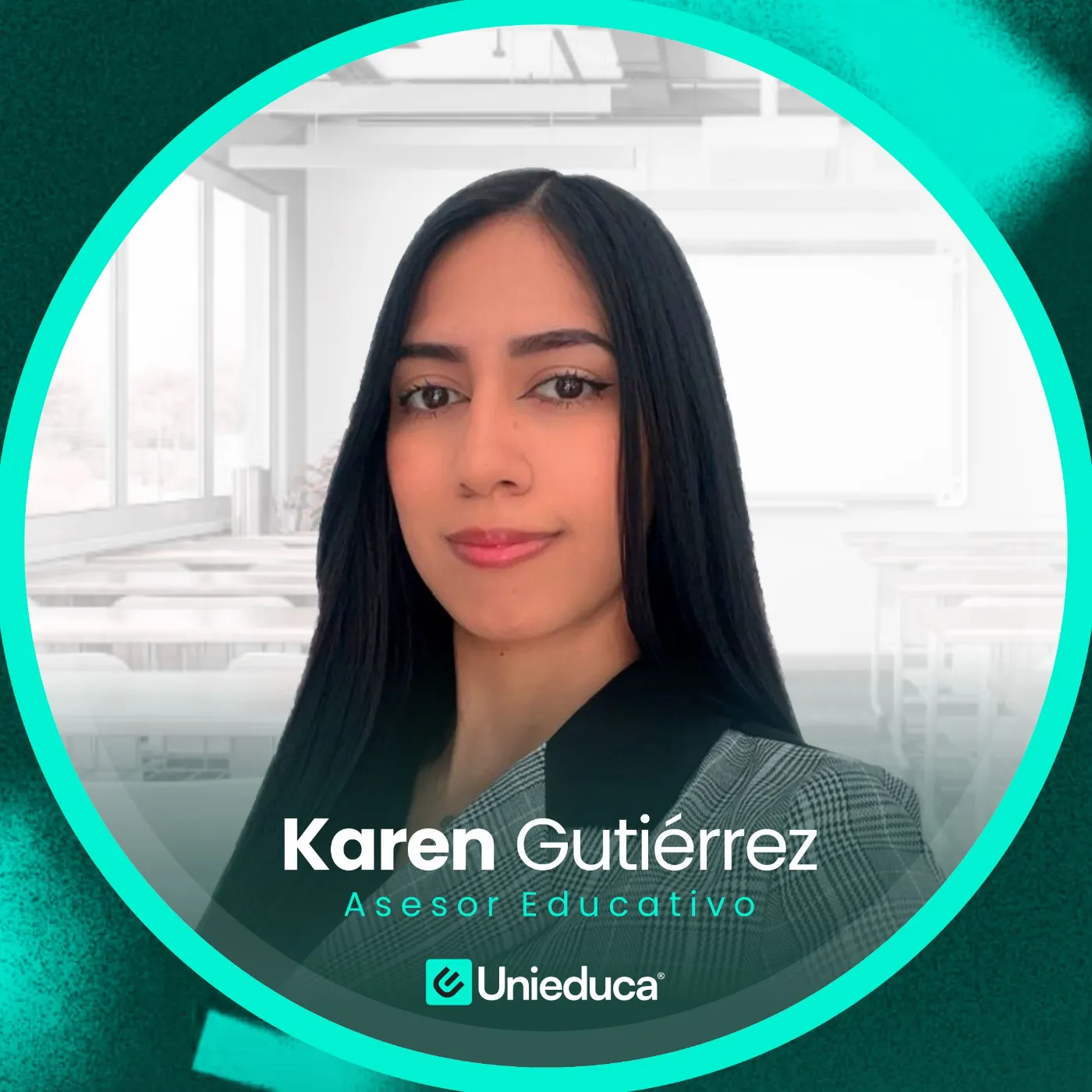 Karen Gutiérrez, equipo Unieduca